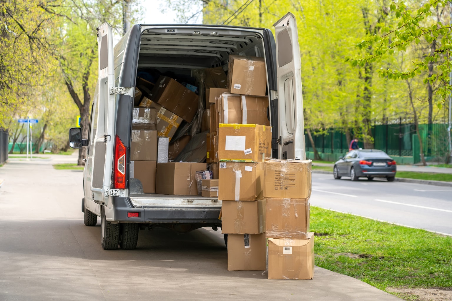 Camion de transport Transvan